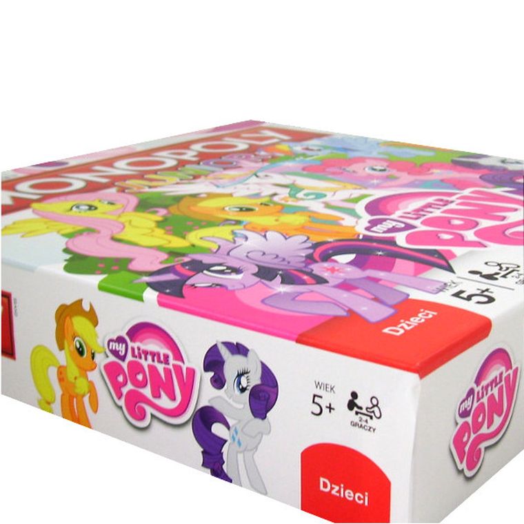 Monopoly, Junior, My Little Pony, gra ekonomiczna
