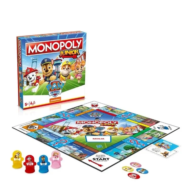 Monopoly Junior, Psi Patrol, gra ekonomiczna