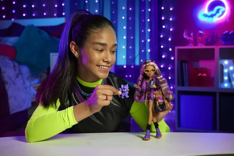 Monster High, Clawdeen Wolf, lalka podstawowa z akcesoriami