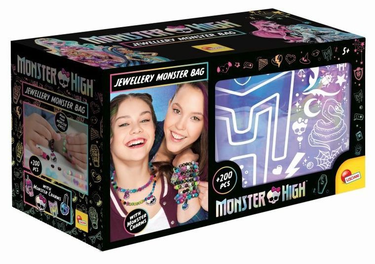 Monster High, Jewellery Monster Bag, zestaw do robienia biżuterii