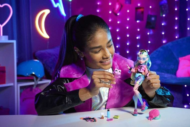 Monster High, Lagoona Blue, lalka podstawowa z akcesoriami