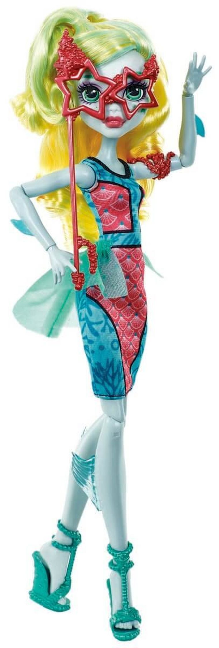 Monster High, Straszygwiazdy, Lagoona Blue, lalka z akcesoriami