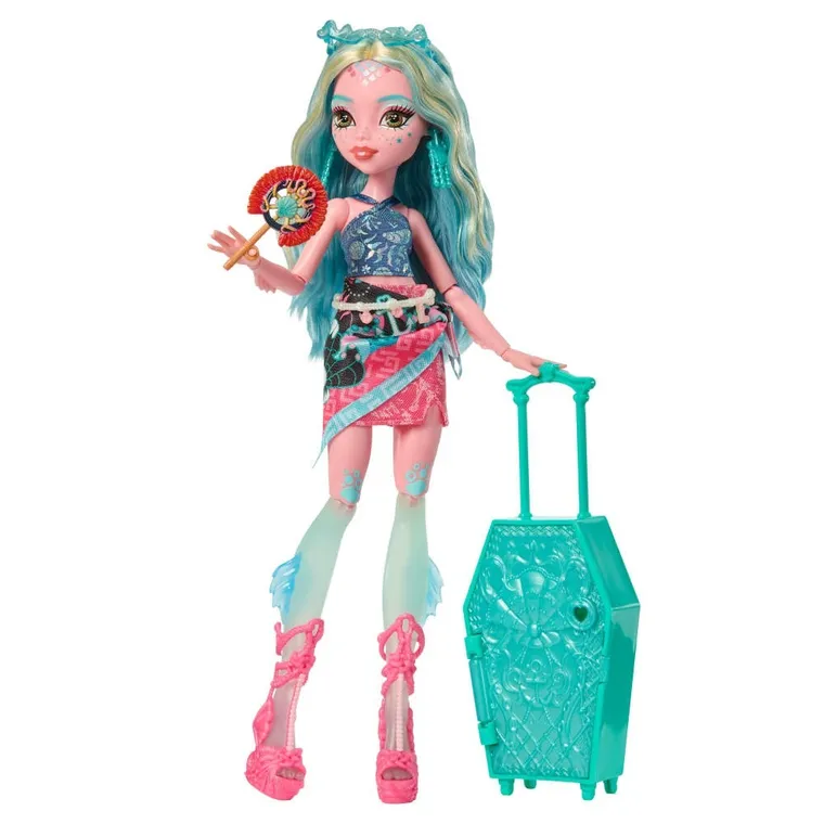 Monster High, Straszysekrety Seria 7, Lagoona Blue, lalka i akcesoria