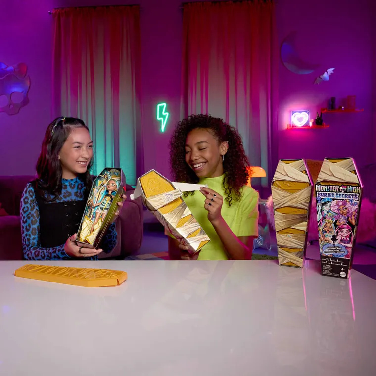 Monster High, Ukryte sekrety, Straszynocowanka, lalka Frankie Stein i akcesoria