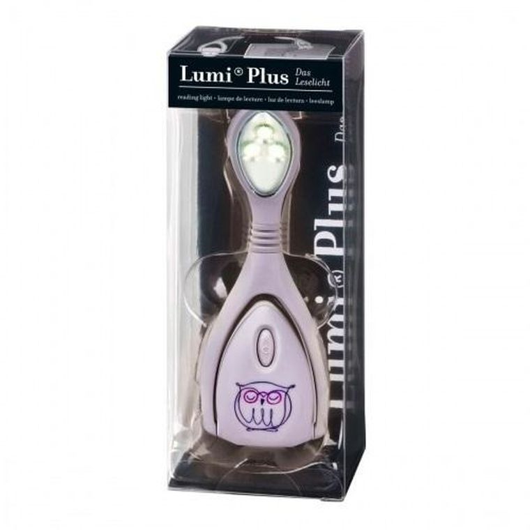 Moses, Lumi Plus, płynnie ściemniana lampka do czytania, sowa 2