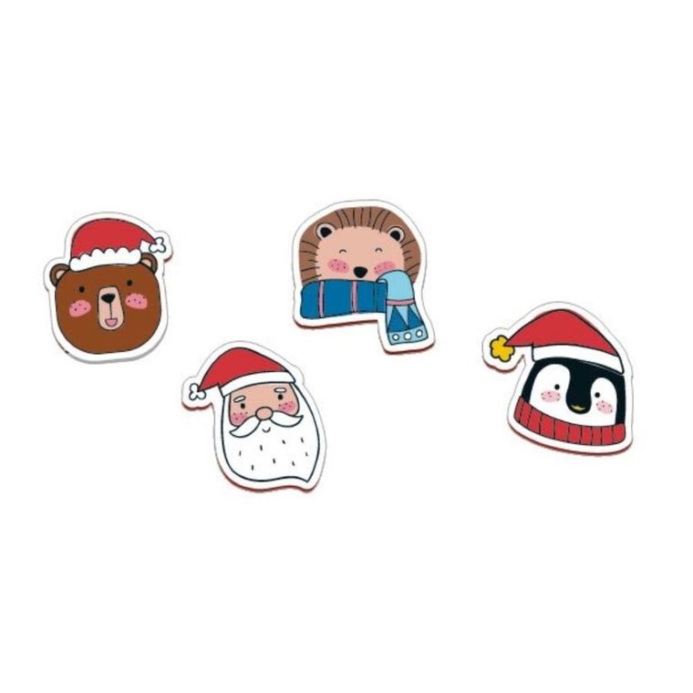 Moses, Święta, naklejki na rolce