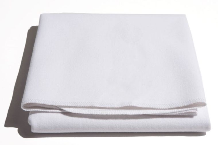 Motherhood, bawełniany podkład pod prześcieradło, biały, 120-65 cm