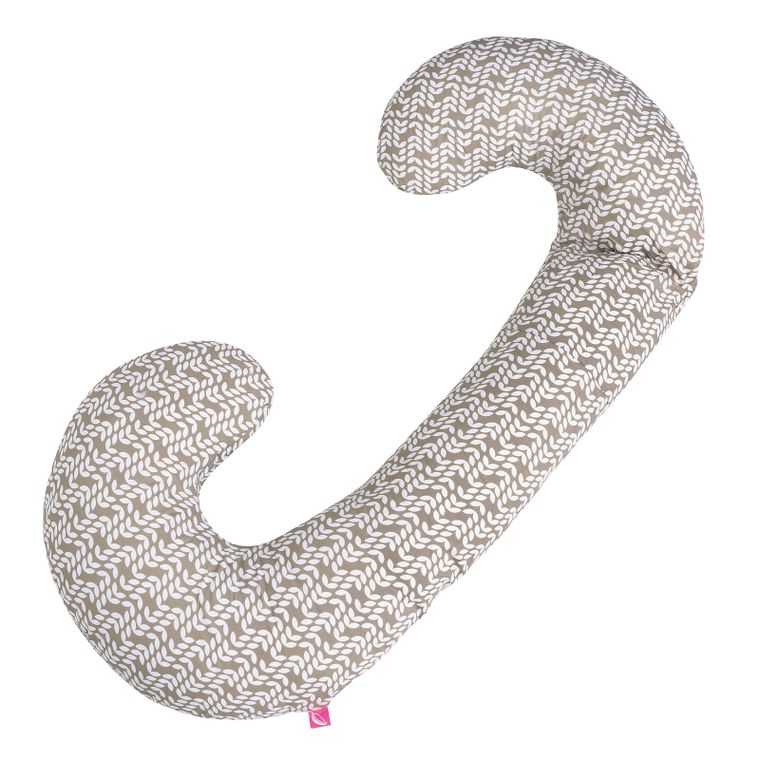 Motherhood, Classics beżowa, poduszka dla kobiet w ciąży i do karmienia