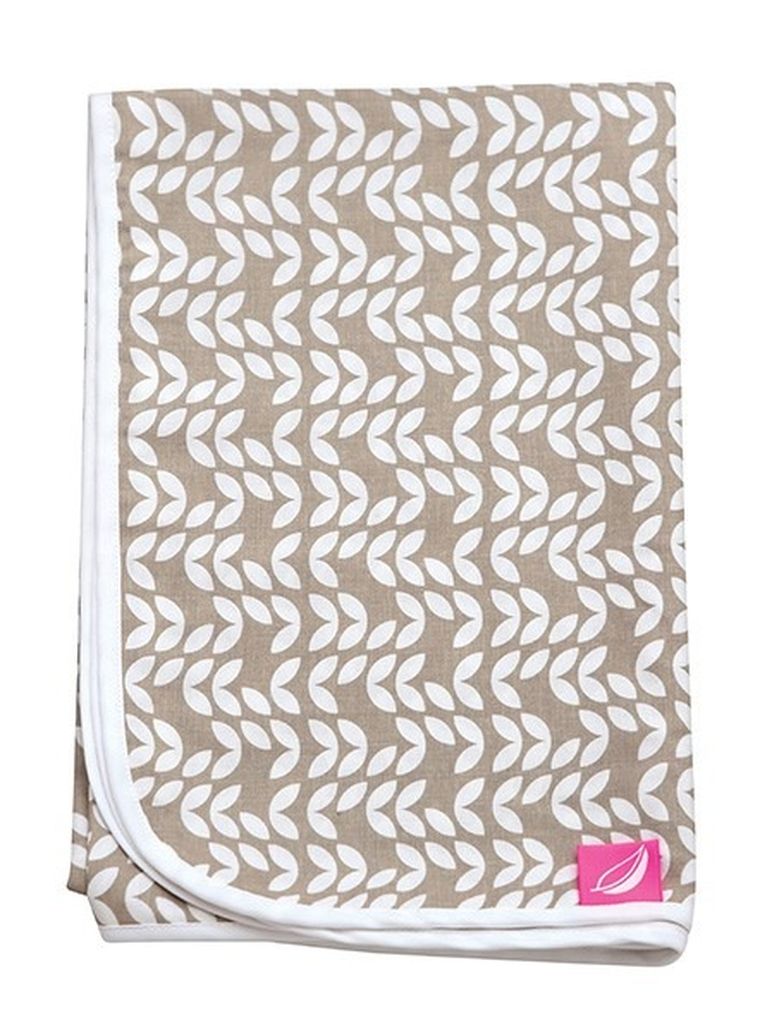 Motherhood, Classics Beżowy 2023, kocyk letni, dwustronny, 80-100 cm