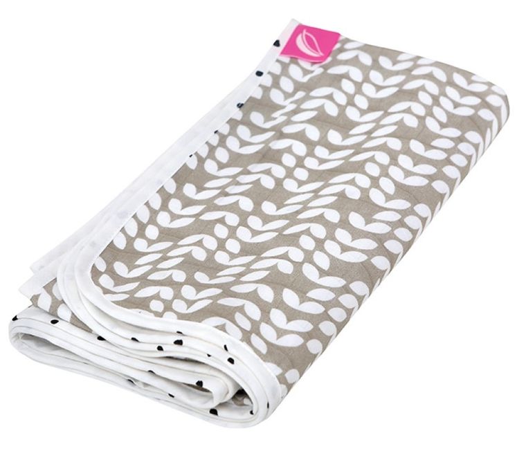 Motherhood, Classics Beżowy 2023, kocyk muślinowy, dwuwarstwowy, 100-120 cm