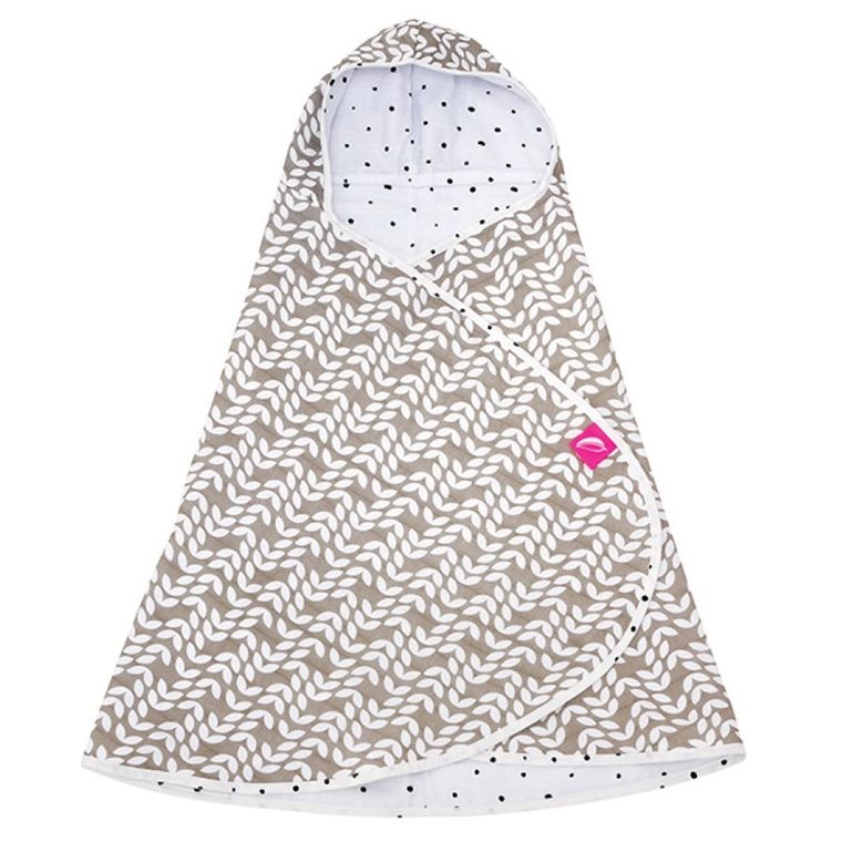 Motherhood, Classics Beżowy 2023, okrycie kąpielowe, muślinowe, 65-130 cm