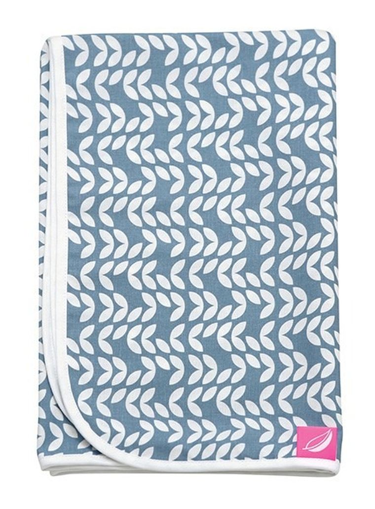 Motherhood, Classics Niebieski 2023, kocyk letni, dwustronny, 80-100 cm