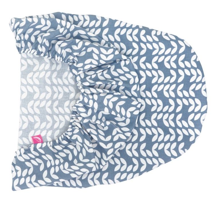 Motherhood, Classics Niebieski 2023, prześcieradło do wózka z gumką, 35-75 cm