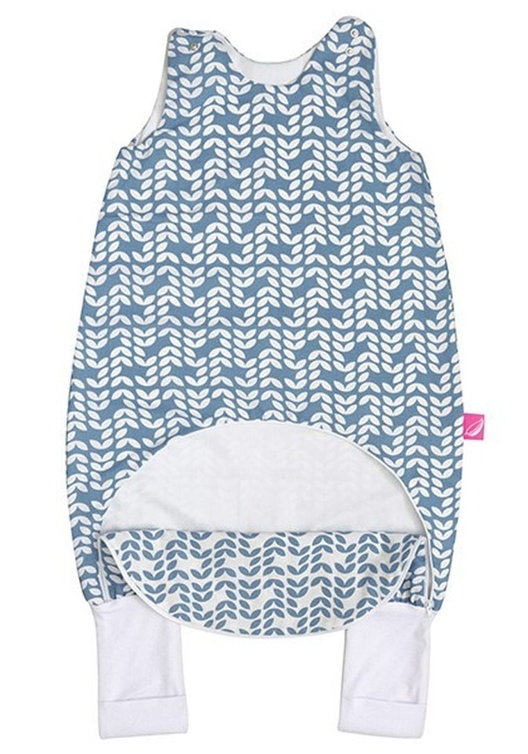 Motherhood, Classics Niebieski 2023, śpiworek letni z innowacyjnym zapięciem, TOG 1, 18-30m