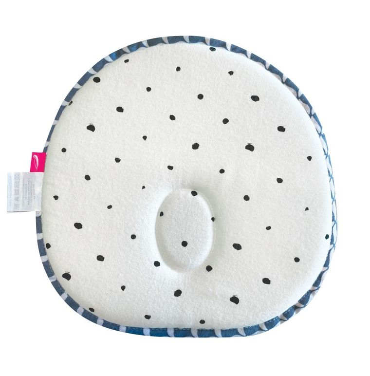 Motherhood, Classics Niebieski, ergonomiczna poduszka stablizująca dla niemowląt