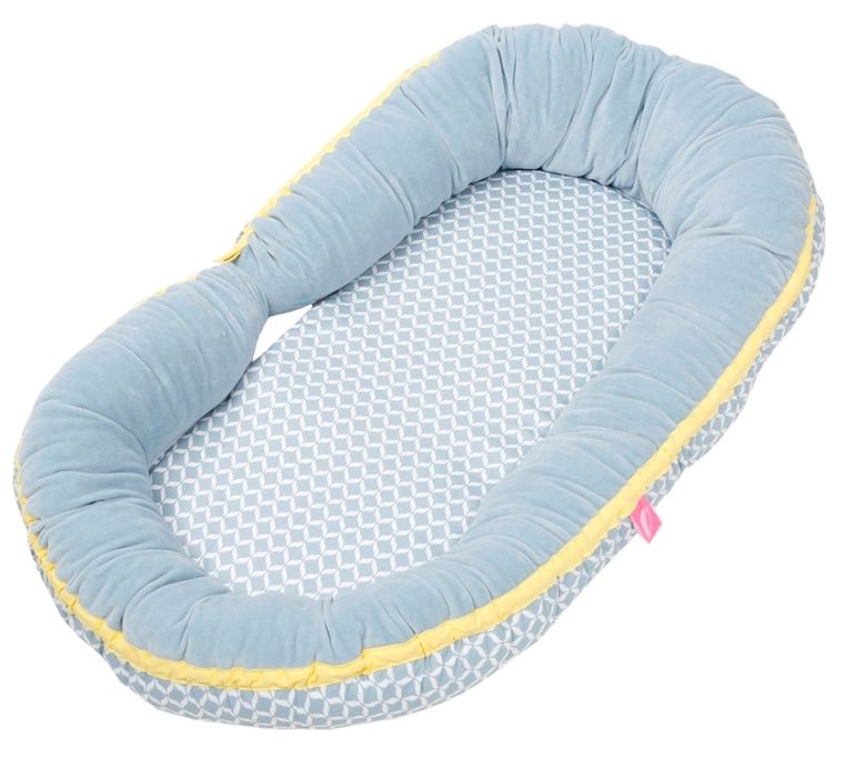 Motherhood, Classics Niebieski, gniazdo niemowlęce, 2w1