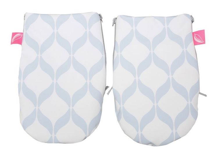 Motherhood, Classics Niebieski, wodoodporne mufki do wózka, 2 szt.