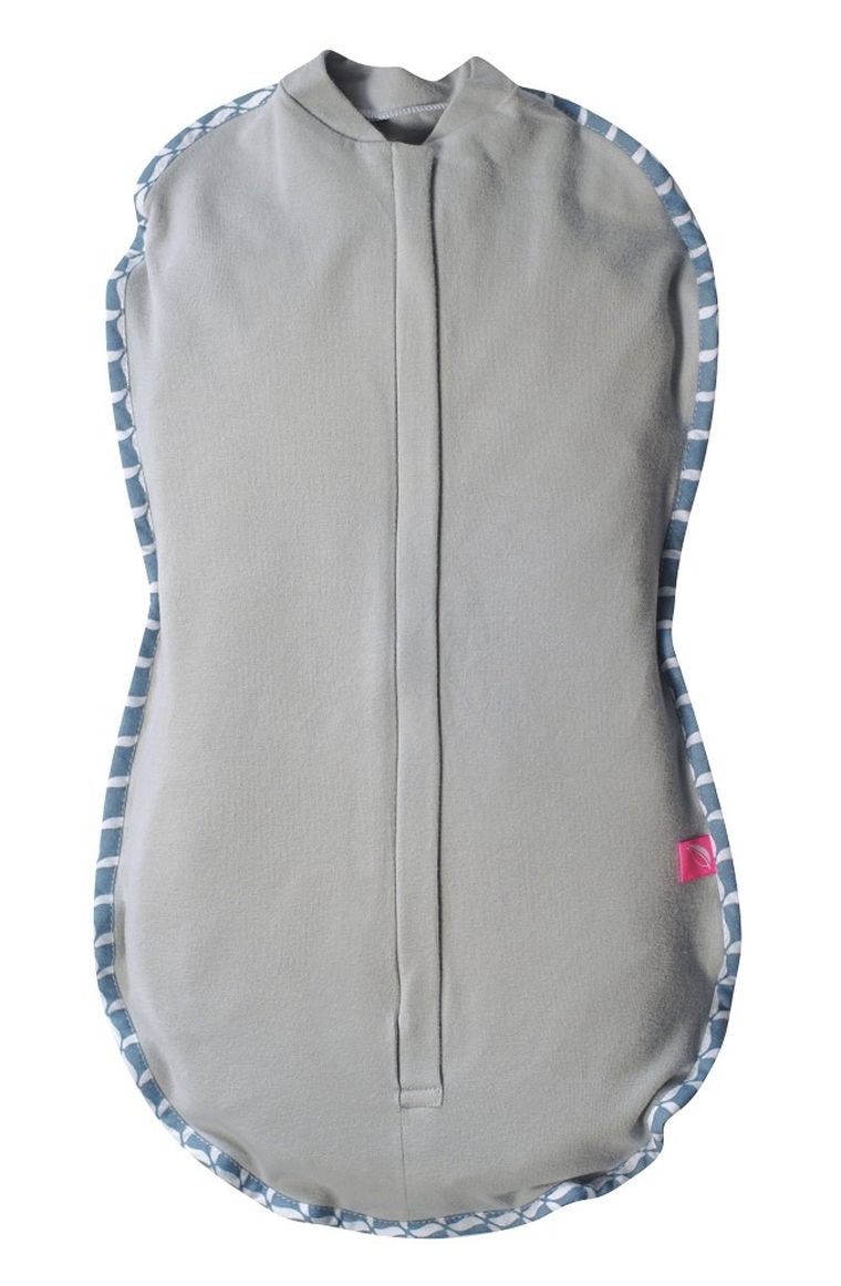 Motherhood, Classics Niebieski, Zip&Swaddle, otulak, rozmiar 1, 2,5-5 kg