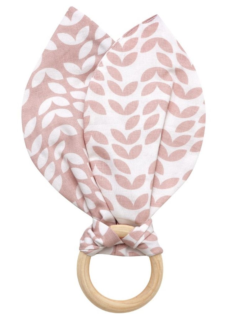 Motherhood, Classics Różowy 2023, gryzak drewniany