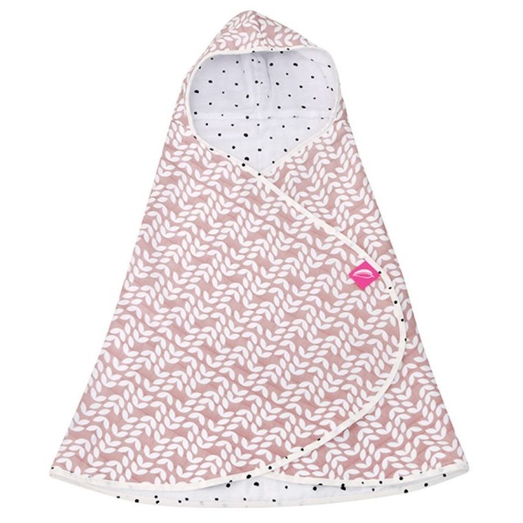 Motherhood, Classics Różowy 2023, okrycie kąpielowe, muślinowe, 65-130 cm