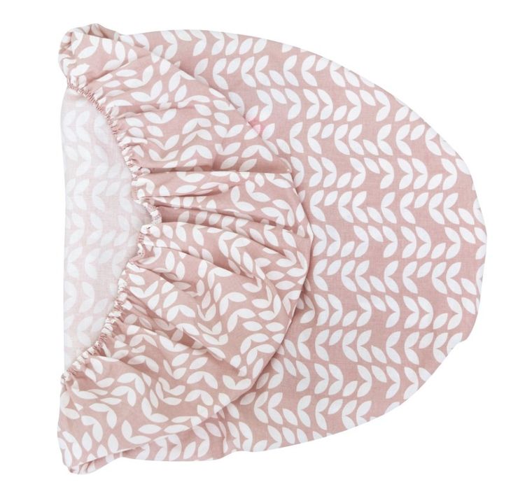 Motherhood, Classics Różowy 2023, prześcieradło do wózka z gumką, 35-75 cm