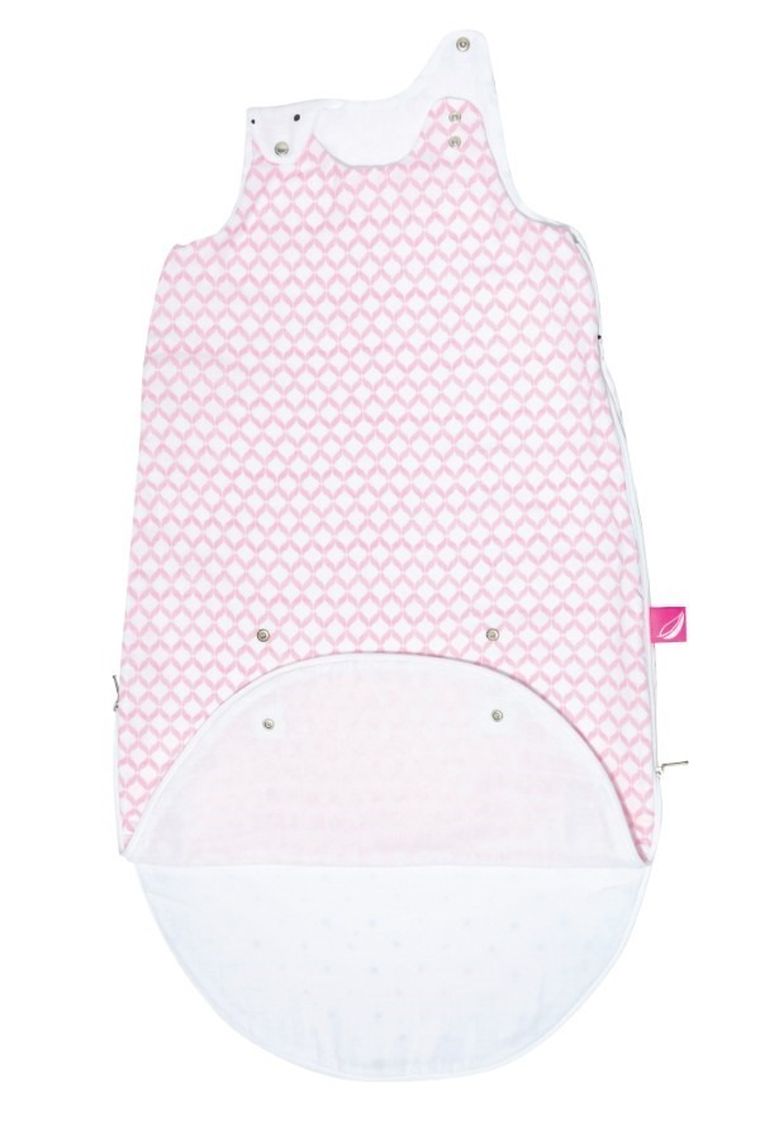 Motherhood, Classics Różowy, Zip-A-Round, śpiworek 2w1, TOG 0.5, 3-18 m