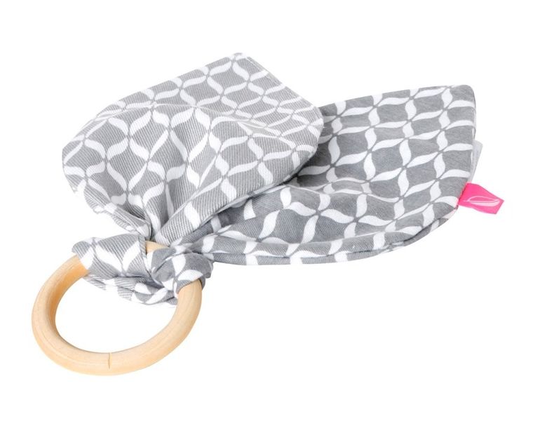 Motherhood, Classics Szary, gryzak drewniany