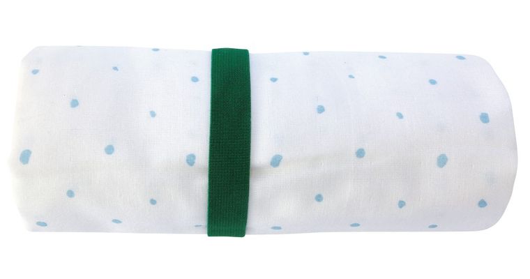 Motherhood, ECO Kropeczki Niebieskie, ręcznik plażowy, 100-175 cm