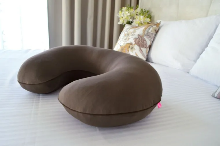 Motherhood, Fasolka, poduszka do karmienia, jersey, czekoladowy