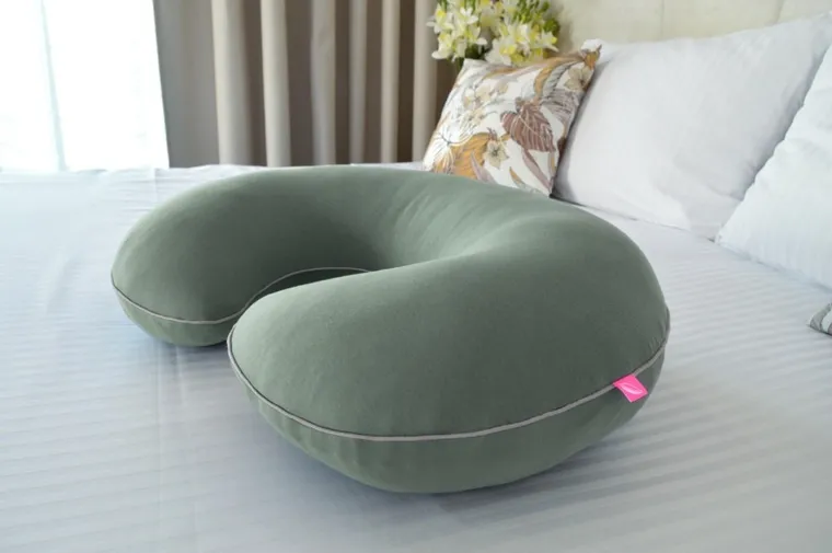 Motherhood, Fasolka, poduszka do karmienia, jersey, miętowy