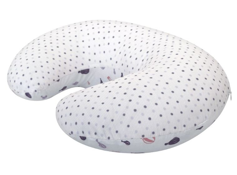 Motherhood, Fasolka, poduszka do karmienia, standard, fioletowe baloniki