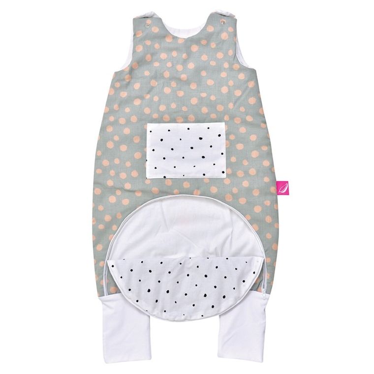 Motherhood, Kropy Różowe, śpiworek z kieszonką i nogawkami, ocieplany, TOG 2, 18m+