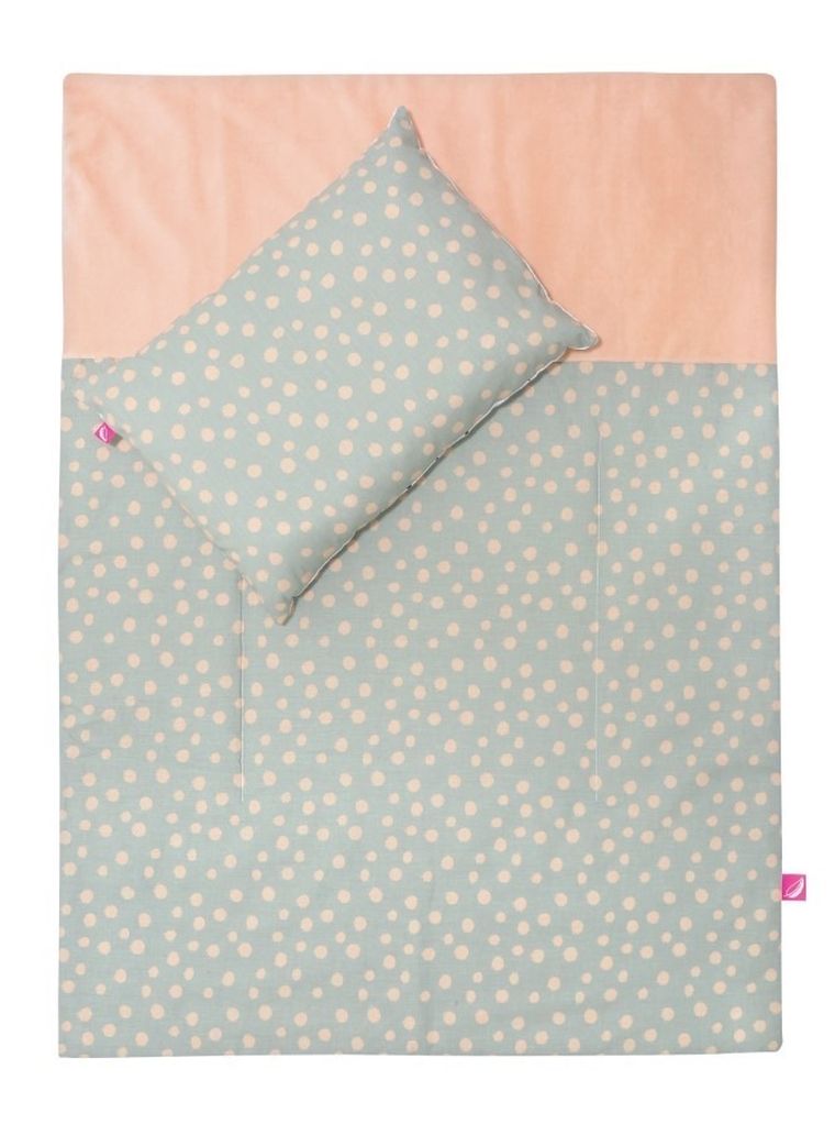 Motherhood, Kropy Różowe, zestaw przedszkolaka, kołdra z z poduszką