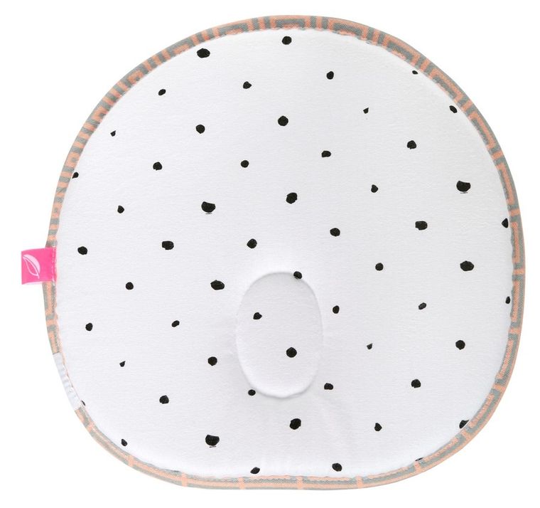 Motherhood, Kwadraty Różowe, ergonomiczna poduszka stabilizująca dla niemowląt