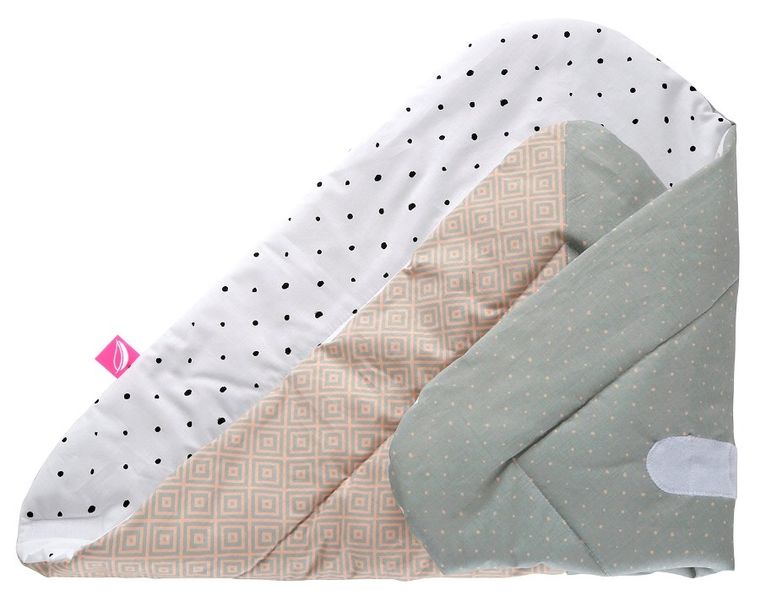 Motherhood, Kwadraty Różowe, rożek bawełniany