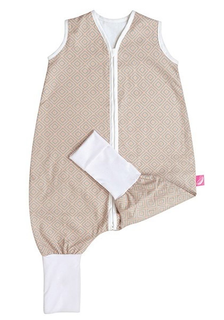 Motherhood, Kwadraty Różowe, śpiworek letni z nogawkami, TOG 1, 18-30m