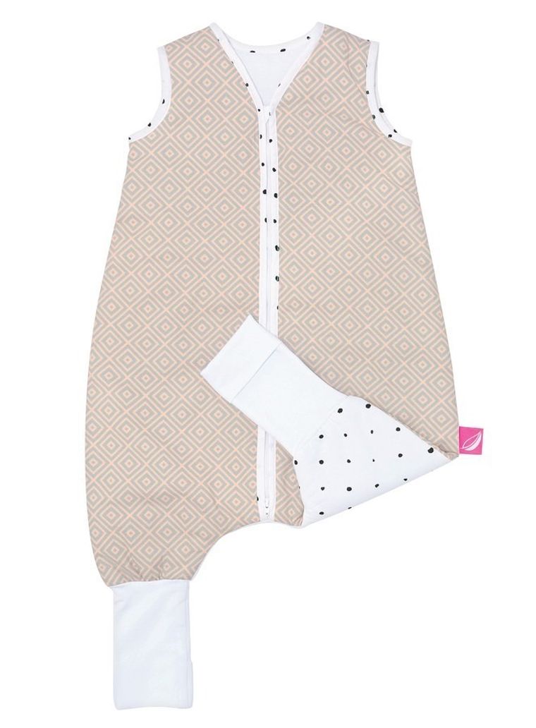 Motherhood, Kwadraty Różowe, śpiworek z nogawkami, ocieplany, TOG 2, 18-30 m