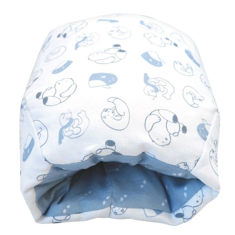 Motherhood, mufka, poduszka do karmienia, niebieskie misie