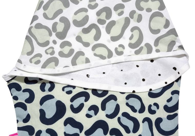 Motherhood, Ocelot Niebieski, otulacz, śpiworek