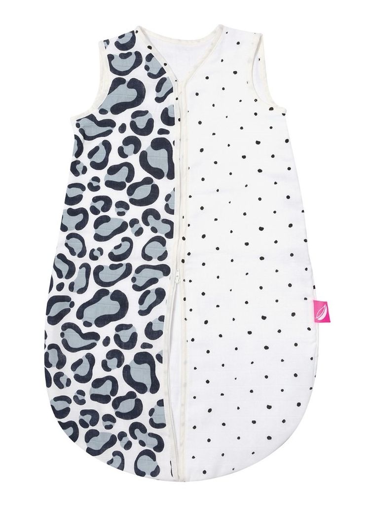 Motherhood, Ocelot Niebieski, śpiworek muślinowy, TOG 0.5, 0-6 m