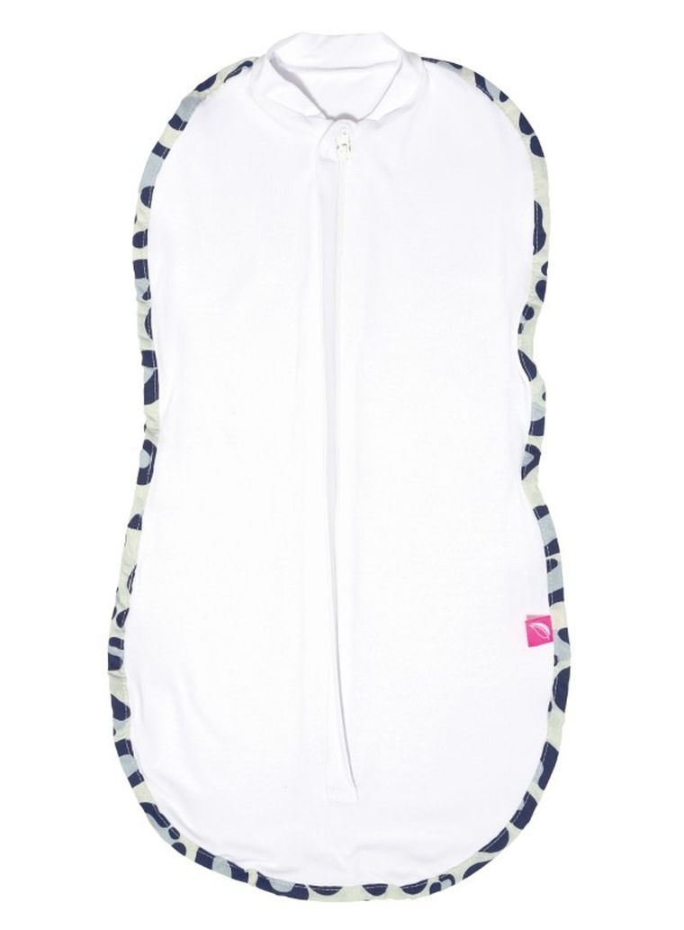 Motherhood, Ocelot Niebieski, Zip&Swaddle, otulacz, rozmiar 2, 5-8 kg