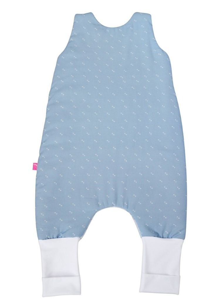 Motherhood, ocieplany śpiworek z nogawkami i kieszonką, TOG 2, niebieskie misie, 12-18m