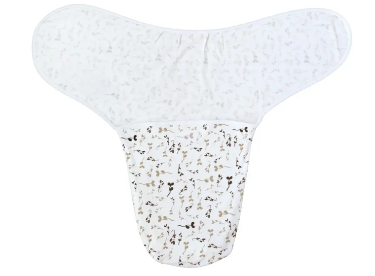 Motherhood, otulacz na rzep, beżowe listki