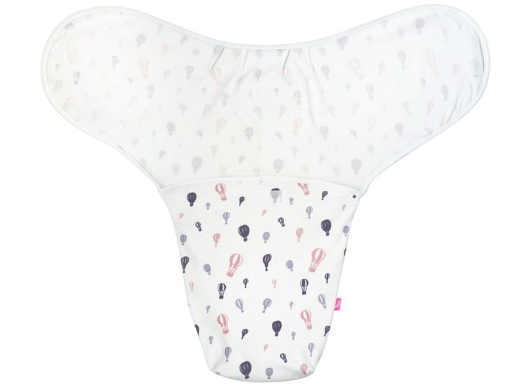 Motherhood, otulacz na rzep, fioletowe baloniki