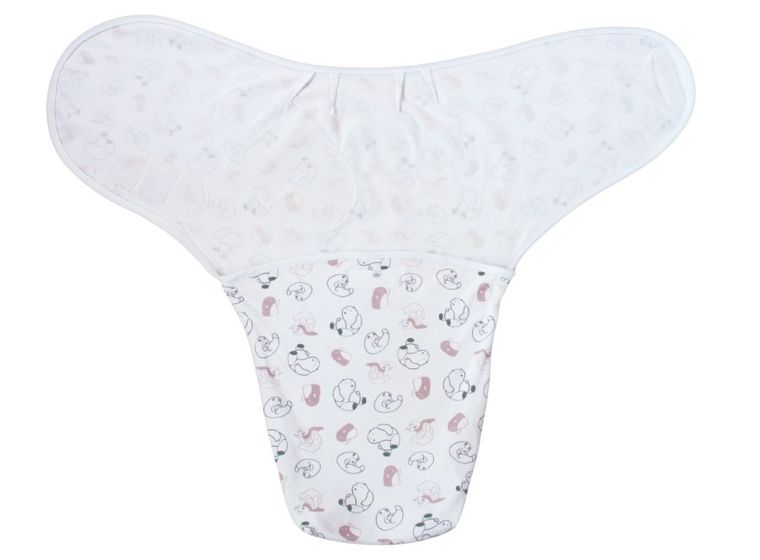 Motherhood, otulacz na rzep, różowe misie