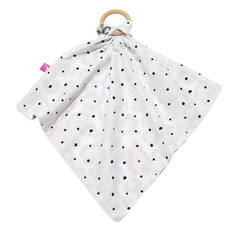 Motherhood, pieluszka z gryzakiem, ocelot łososiowy