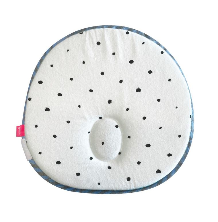 Motherhood, Płotek Niebieski, ergonomiczna poduszka stablizująca dla niemowląt