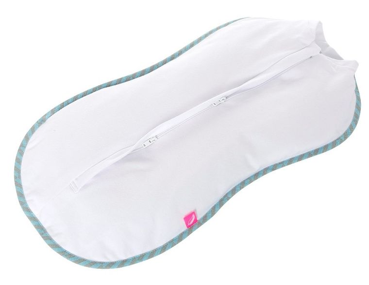 Motherhood, Płotek Niebieski, Zip&Swaddle, otulak, rozmiar 1, 2,5-5kg