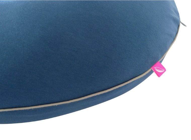 Motherhood, poduszka dla kobiet w ciąży i do karmienia, niebieski denim