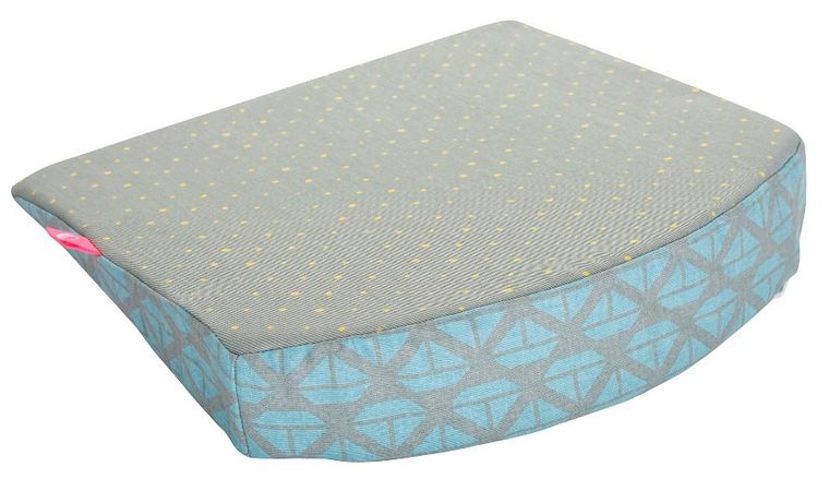 Motherhood, poduszka klin do wózka głębokiego, statki niebieskie